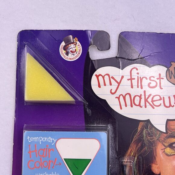 1995 Vintage Halloween Costume My First Witch/Ghost Makeup Hair Imagineering - Picture 9 of 16